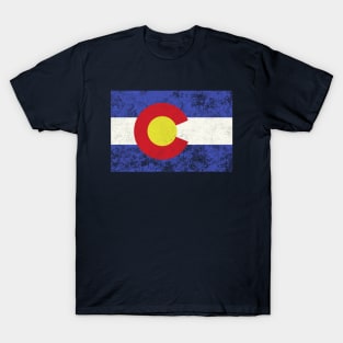 colorado flag vintage T-Shirt